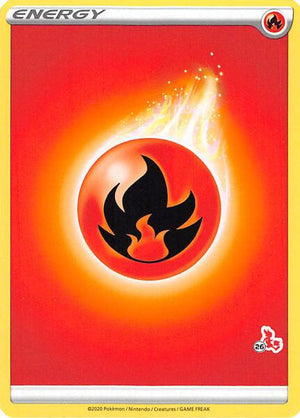 Fire Energy (#26 Cinderace Stamped) [Battle Academy 2022]