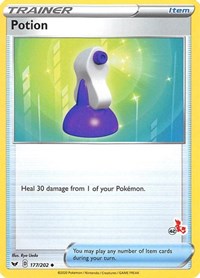 Potion - 177/202 (#42 Cinderace Stamped) (177/202) [Battle Academy 2022]