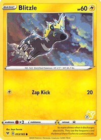 Blitzle - 053/185 (#2 Pikachu Stamped) (053/185) [Battle Academy 2022]