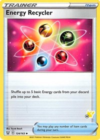 Energy Recycler - 124/163 (#32 Pikachu Stamped) (124/163) [Battle Academy 2022]