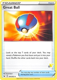 Great Ball - 164/202 (#57 Pikachu Stamped) (164/202) [Battle Academy 2022]