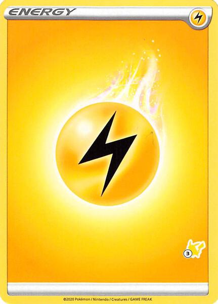 Lightning Energy (#3 Pikachu Stamped) [Battle Academy 2022]