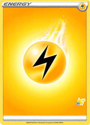 Lightning Energy (#21 Pikachu Stamped) [Battle Academy 2022]