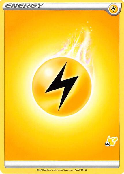Lightning Energy (#22 Pikachu Stamped) [Battle Academy 2022]