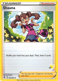 Shauna - 240/264 (#24 Pikachu Stamped) (240/264) [Battle Academy 2022]