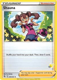 Shauna - 240/264 (#50 Pikachu Stamped) (240/264) [Battle Academy 2022]