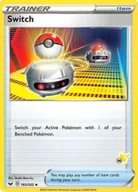 Switch - 183/202 (#36 Pikachu Stamped) (183/202) [Battle Academy 2022]
