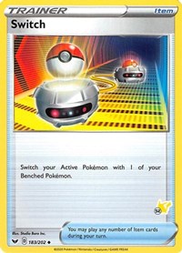 Switch - 183/202 (#52 Pikachu Stamped) (183/202) [Battle Academy 2022]