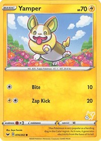 Yamper - 074/202 (#1 Pikachu Stamped) (074/202) [Battle Academy 2022]