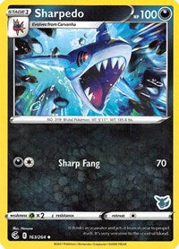 Sharpedo - 163/264 (Eevee Stamped) (163/264) [Battle Academy 2022]