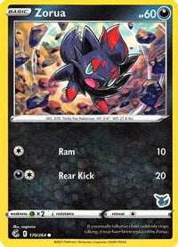 Zorua - 170/264 (Eevee Stamped) (170/264) [Battle Academy 2022]