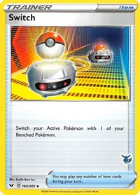 Switch - 183/202 (Eevee Stamped) (183/202) [Battle Academy 2022]