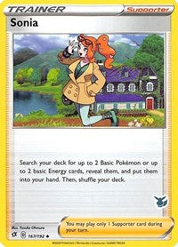 Sonia - 167/192 (Eevee Stamped) (167/192) [Battle Academy 2022]