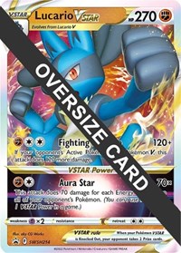 Lucario VSTAR - SWSH214 (SWSH214) [Jumbo Cards]