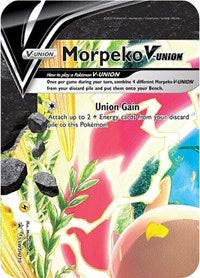 Morpeko V-Union - SWSH215 (SWSH215) [SWSH Sword and Shield Promo Cards]