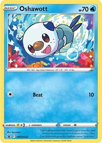 Oshawott - SWSH222 (SWSH222) [SWSH Sword and Shield Promo Cards]