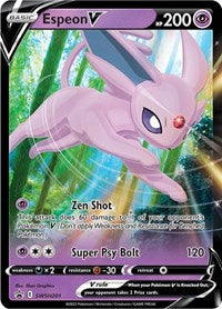 Espeon V - SWSH201 (SWSH201) [SWSH Sword and Shield Promo Cards]