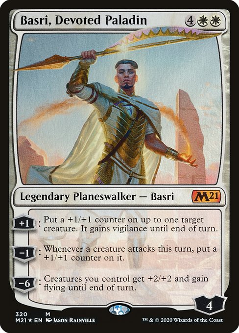 Basri, Devoted Paladin (320) [Core Set 2021]