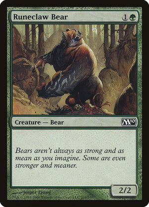 Runeclaw Bear (203) [Magic 2010]