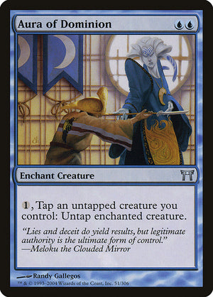 Aura of Dominion (51) [Champions of Kamigawa]