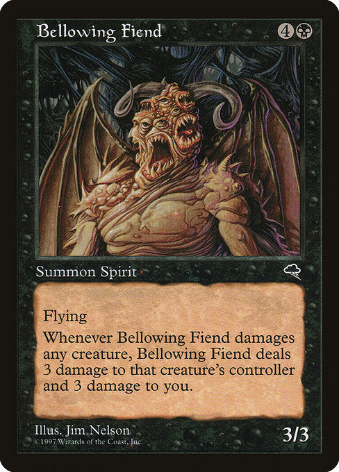 Bellowing Fiend (108) [Tempest]