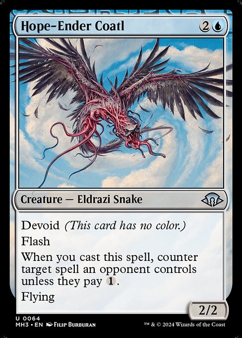 Hope-Ender Coatl (64) [Modern Horizons 3]