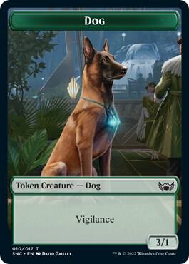 Dog Token (10) [Streets of New Capenna]