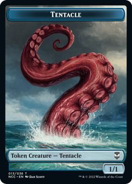 Tentacle // Clue Double-Sided Token (13 // 34) [New Capenna Commander]