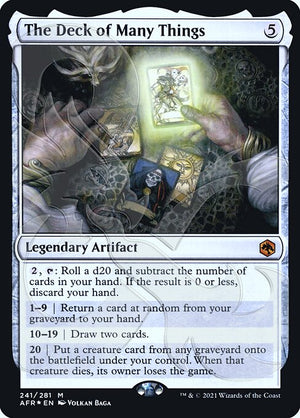The Deck of Many Things (241a) [Adventures in the Forgotten Realms Promos]