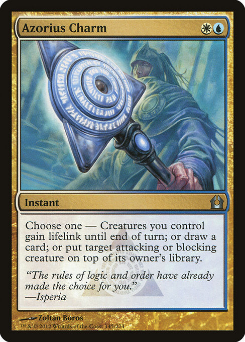 Azorius Charm (145) [Return to Ravnica]