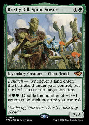 Bristly Bill, Spine Sower (157p) [Outlaws of Thunder Junction Promos]