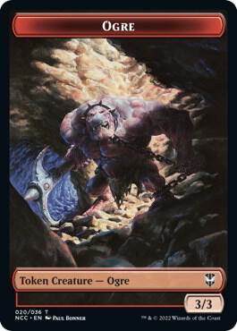 Ogre // Insect Double-Sided Token (20 // 24) [New Capenna Commander]