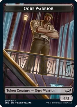 Ogre Warrior // Citizen Double-Sided Token (6 // 12) [Streets of New Capenna]