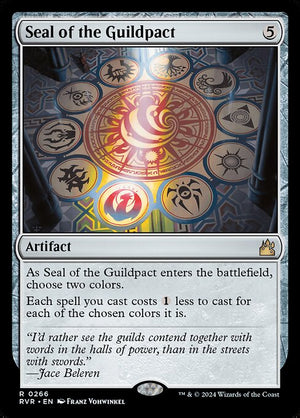 Seal of the Guildpact (266) [Ravnica Remastered]