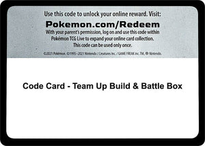 Code Card - Team Up Build & Battle Box [SM Team Up]