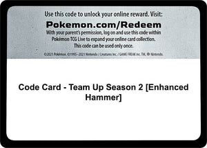 Code Card - Team Up Season 2 [Enhanced Hammer] [SM Team Up]