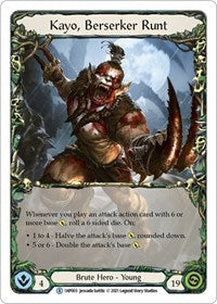 Kayo, Berserker Runt (1HP003) [History Pack Vol1]