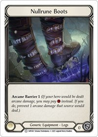 Nullrune Boots (1HP349) [History Pack Vol1]