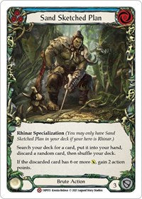 Sand Sketched Plan (1HP015) [History Pack Vol1]