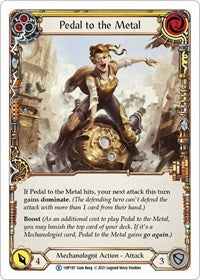 Pedal to the Metal (Yellow) (1HP197) [History Pack Vol1]