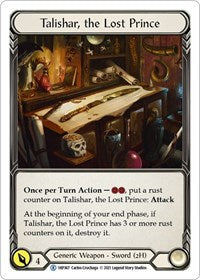 Talishar, the Lost Prince (1HP367) [History Pack Vol1]
