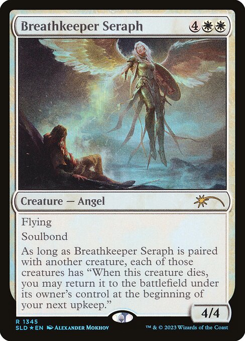 Breathkeeper Seraph (1345) [Secret Lair Drop]