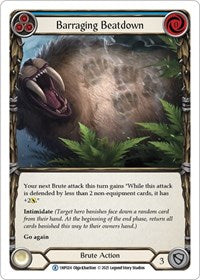 Barraging Beatdown (Blue) (1HP024) [History Pack Vol1]