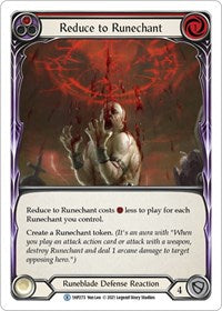 Reduce to Runechant (Red) (1HP273) [History Pack Vol1]