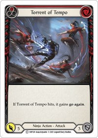 Torrent of Tempo (Red) (1HP128) [History Pack Vol1]