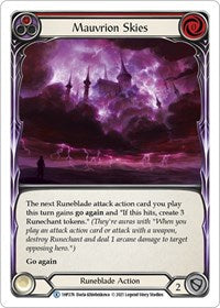 Mauvrion Skies (Red) (1HP276) [History Pack Vol1]