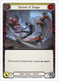 Torrent of Tempo (Yellow) (1HP129) [History Pack Vol1]