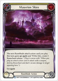 Mauvrion Skies (Yellow) (1HP277) [History Pack Vol1]