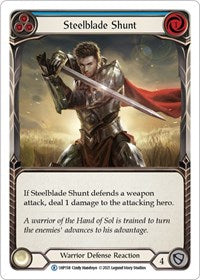 Steelblade Shunt (Blue) (1HP158) [History Pack Vol1]