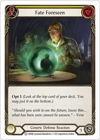 Fate Foreseen (Yellow) (1HP406) [History Pack Vol1]